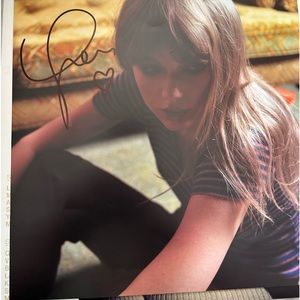 Midnights Hand-Sighed Mahogany Edition Vinyl